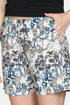 Zivame Knit Poly Short Set - Black Beauty — thumbnail 6